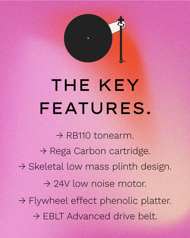 REGA - REPLAY TURNTABLE