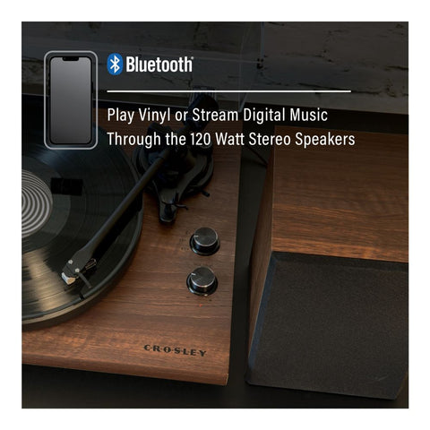 CROSLEY - C620 TURNTABLE & BLUETOOTH SPEAKER SYSTEM