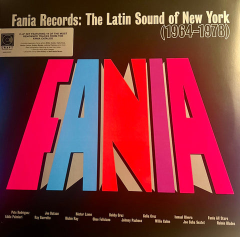 VARIOUS ARTISTS / FANIA RECORDS: THE LATIN SOUND OF NEW YORK -(1964-1978)