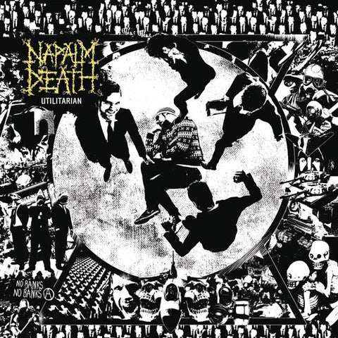 NAPALM DEATH - UTILITARIAN ( BLACK LP - W/BOOKLET)