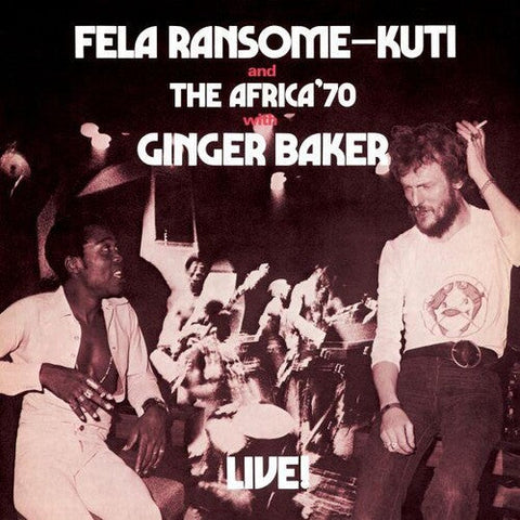 FELA KUTI - LIVE WITH GINGER BAKER (RED VINYL)