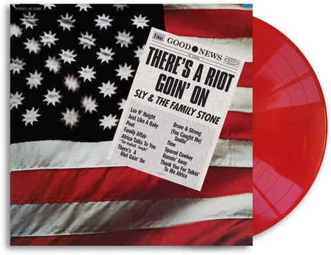 SLY AND THE FAMILY STONE - THERE'S A RIOT GOIN' ON (RED VINYL)