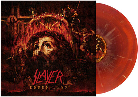 SLAYER - REPENTLESS ( LTD - OXBLOOD&ORANGE SWIRL )