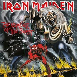 IRON MAIDEN - THE NUMBER OF THE BEAST ( IMPORT)