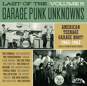 VARIOUS - LAST OF THE GARAGE PUNK UNKNOWNS VOL 5
