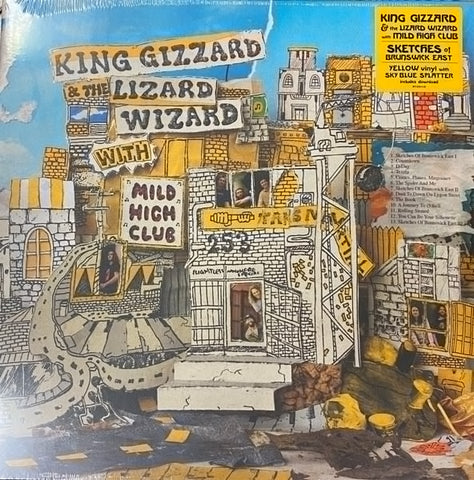 KING GIZZARD AND THE LIZARD WIZARD WITH MILD HIGH CLUB SKETCHES OF BRUNSWICK EAST-LIMITED 2 ONE